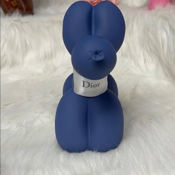 Blue Matte Balloon Dog​​ - Picture 3 of 5
